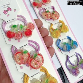 Дитячі резинки 10407 (Ціна за 10пар)